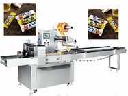 Square Chocolate Packaging Machine / Sweets Food Packing Machine