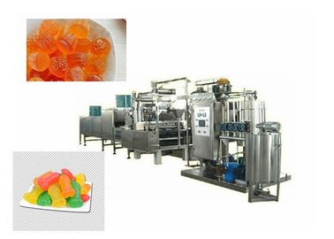 Energy Efficient Jelly Small Candy Making Machine PLC / Computer Process Control